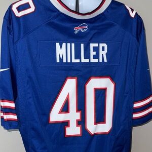 🏈NFL🏈Von Miller Buffalo Bills on field jersey men’s size XXL.